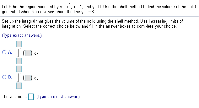 Answered Let R Be The Region Bounded By Y X X Bartleby